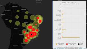 Apesar de estar em meio a uma segunda onda que ainda não abateu, com mais de duas mil mortes por dia, o presidente jair bolsonaro aceitou e. Mapa Do Coronavirus No Brasil Site Monitora Casos De Covid 19 Por Estado Mapas E Localizacao Techtudo