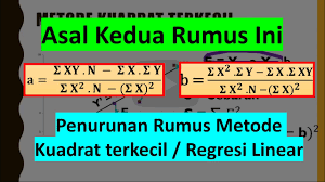 Check spelling or type a new query. Menghitung Metode Kudrat Terkecil Regresi Linear Secara Manual Youtube