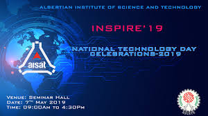 This day is celebrated as an achievement of the technological. Inspire 19 National Technology Day Albertian Institute Of Science And Technology Aisat