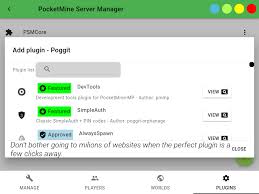 This is also a ubuntu bedrock dedicated server for bedrock mcpe. Install Pocketmine Server Manager On Linux Snap Store
