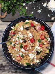 Try This Clean Whole Wheat Couscous Salad For Your Next Summer Bbq!