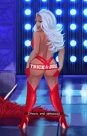 Contoh penggunaan thick and juicy dalam sebuah kalimat dan terjemahannya. Made Fanart For Miss Thick Juicy Herself Rupaulsdragrace