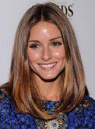 Olivia Palermo Hairstyles Cute Mid Length Bob Pretty Designs Olivia Palermo Hair Medium Hair Styles Brunette Hair Color