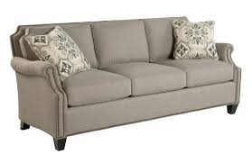 Craftmaster Reed Transitional Sofa With Scalloped Border And Nailhead Trim Belfort Furniture Sofa Washi Sofa Transitional Sofas Belfort Furniture