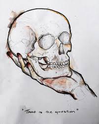 To Be Or Not To Be That Is The Question Skull Post Anything From Anywhere Customize Everything And Find And Follow What You Love Create Your Own Tumblr Blog Today Art Dark Evil Art Inspiration