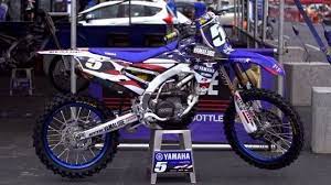 Usa Graphics On A Yz250f Motorcross Bike Dirtbikes Motorcross