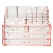 acrylic makeup organizer drawers uk