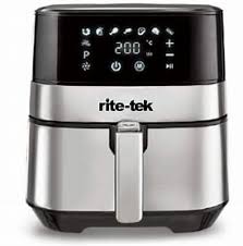 RITE-TEK AIR FRYER 4.5LTR BASKET CAPACITY MANUAL BLACK COLOUR | LF425