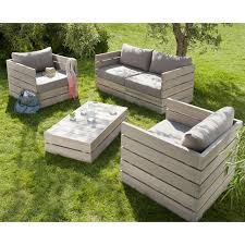 Sofa 2 Places Palette Cavallo Castorama Salon De Jardin Palettes Palette Jardin Meuble Jardin
