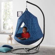 Hang the treepod lounger or cabana anywhere, great for use indoors or on a deck, patio or in a yard without large trees. Member S Mark Hangout Pod Kids Hanging Tent Sam S Club