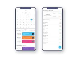 Schedule Management App Concept White Mobile App Design Scheduling App App Design Inspiration