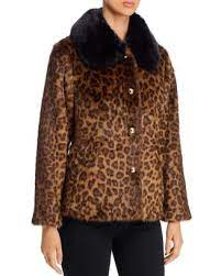 Kate Spade New York Leopard Print Faux Fur Coat Bloomingdale S