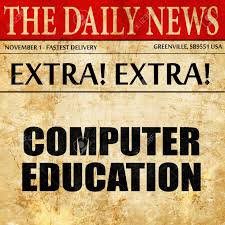 Read about the latest research on technology in the classroom, from new educational computer games and ipad apps to research on cyberbullying. Computer Education Article Text In Newspaper Stock Photo Picture And Royalty Free Image Image 71601607