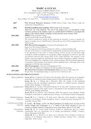 For A Copy Of My Cv Centre National De Recherches