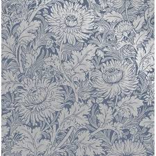 Maybe you would like to learn more about one of these? Chadley Floral 33 L X 20 5 W Wallpaper Roll Floral Wallpaper Blue Floral Wallpaper Wallpaper Samples
