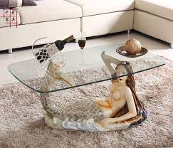 Maybe you would like to learn more about one of these? Mermaid Furniture Round Tea Table Toughened Glass Tea Table Personality The Tea Table Round Tea Table Glass Tea Tablemermaid Furniture Aliexpress
