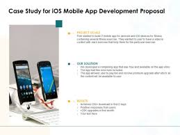 When designing mobile apps, a lot of the thought process goes into the two big aspects, ui and ux. Case Study For Ios Mobile App Development Proposal Ppt Powerpoint Presentation Ideas Graphics Powerpoint Templates
