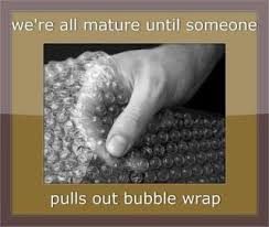 This Is So Very True I Once Gave My Mother Bubble Wrap For Christmas I Bought A Roll Of It At Office Depot And Wrapped It In Bubble Wrap Bubbles Funny