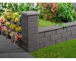 Kann Gartenmauer Normalstein Anthrazit 50 Cm X 20 Cm X 25 Cm Kaufen Bei Obi Gartenmauer Garten Mauer Bauen