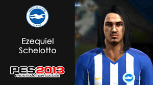 Jugador argentino de fútbol profesional , casado con @grillogisse. Ezequiel Schelotto Brighton Hove Albion Pes2013 Face Youtube