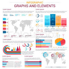 Infographic Graph And Element Design Stock Vector
