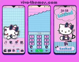 New Hello Kitty Pink Themes For Vivo Android Phone Vivo Themes Com In 2020 Hello Kitty Themes Phone Themes Pink Hello Kitty