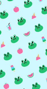 Free cute frog.jpg phone wallpaper by greeneyedgurl. Kawaii Frog Wallpapers Wallpaper Cave
