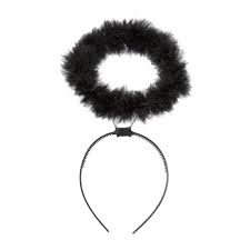 Halloween Dark Angel Black Halo Headband Dark Angel Costume Dark Angel Halloween Costume Halo Headband