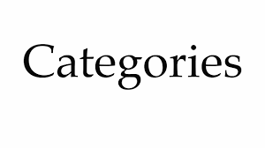 Any of several fundamental and distinct classes to which entities or concepts belong taxpayers fall into one of several categories. How To Pronounce Categories Youtube