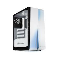 If your looking for a custom side panel with a window to show off your system then browse our collection from lian li, antec, cooler master, lancool, silverstone, and more. Silverstone Technology Sst Rl07w G Silverstone Technology Atx Computer Case With Full Tempered Glass Side Panel