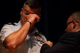 Honored to serve alongside classmates like Mike.