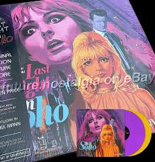 Steven Price ‎Last Night In Soho Limited Purple + Yellow Colour Vinyl  Double LP