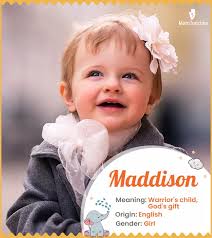 Maddison Name Meaning, Origin, History, And Popularity