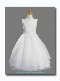 Communion Dress By Lito Flower Girl Dresses First Communion Dresses Embroidered Organza Dress