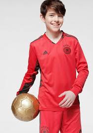 Alle vier jahre läuft somit die deutsche fußballnationalmannschaft mit einem neuen trikot auf. Adidas Performance Torwarttrikot Em 2021 Dfb Torwart Heimtrikot Kinder Online Kaufen Otto