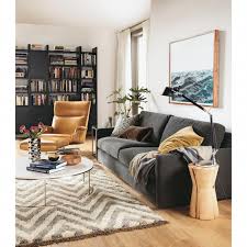Room Board Beau Leather Chair Ottoman With Aluminum Base Livingroomdesigns Modern Furniture Living Room Living Room Sofa Brown Living Room