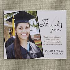 12963 Refined Graduate Custom Thank You Cards Graduation Thank You Cards Thank You Card Sayings Personalized Graduation