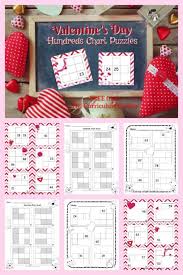 Fun hundreds chart puzzles for numbers 1 to 1,000. Valentine Hundreds Chart Puzzles The Curriculum Corner 123