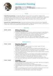 Office of career services, a division of student affairs. Student Resume Pharmacy Kickresume