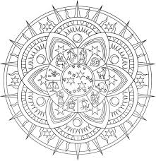Voir plus d idées sur le thème mandala à imprimer mandala coloriage. 1001 Dessins De Mandala A Imprimer Et A Colorer
