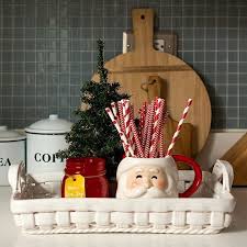This Is So Cute Love The Mug I Have One I M Loving This Set Up Kitchen Inthekitchen D Diy Christmas Decorations For Home Christmas Kitchen Christmas