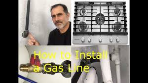I found a couple of small leaks and fixed them. How To Install A Gas Pipe Line To A Stove James W Youtube