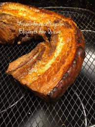 Lechon Kawali Air Fryer Recipe Lechon Kawali Asian Pork Belly Recipes Pork Roast Recipes