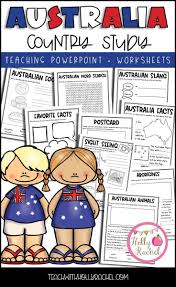 All About Australia Country Study Country Studies Classroom Activities Creative Teaching