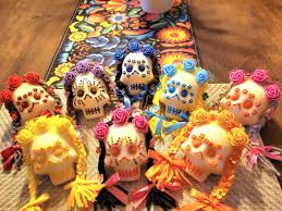 Traditional Real Sugar Skull, Braided Calavera, Day of the Dead Sugar  Skull, Calavera Con Trensa, Sugar Skull, Calavera De Azucar