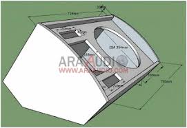 Skema Box Monitor 15 Panggung Ara Audio Pengeras Suara Teknologi Kotak