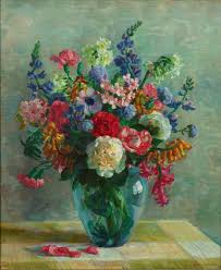 Inside corner florist & gifts. Spring Flowers 1938 By Nora Heysen Art Gallery Of Nsw