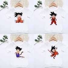 Chokotto anime kemono friends 3. Dragon Ball Funny T Shirt Kids Baby Anime Clothes Boys Girls Short Sleeve Cartoon Tshirt Shopee Malaysia