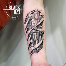 Feb 01, 2021 · mechanical tattoos mean what you want them to. Bio Mechanical Tattoo Mechanic Tattoo Tattoos Biomechanical Tattoo