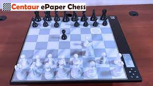 Press the button to start a new game. Dgt Centaur E Ink Smart Led Chess Computer Gadgetify Youtube